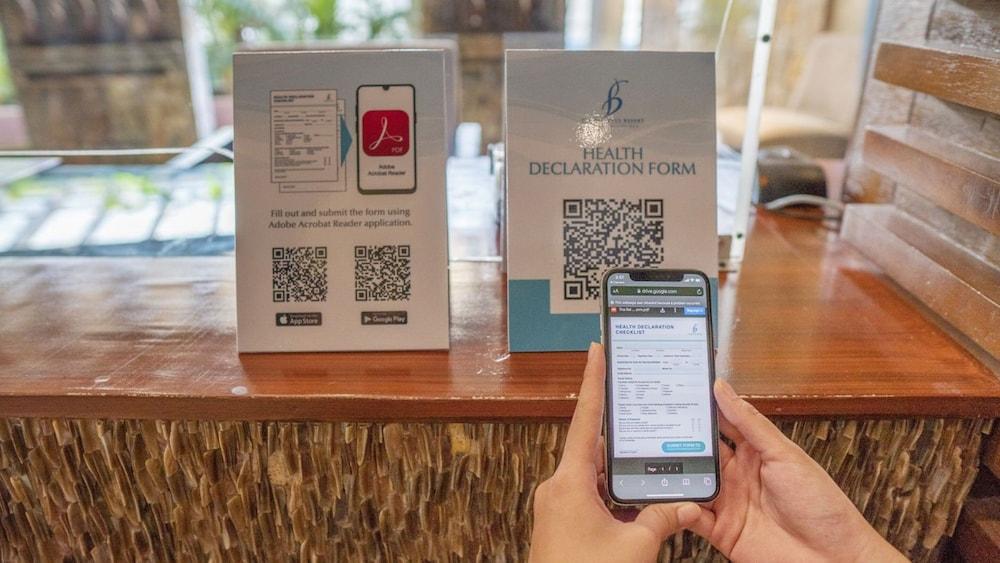 The Bellevue Resort Đảo Đảo Panglao Ngoại thất bức ảnh QR code check-in system